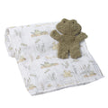 Froggy Swaddle Blanket w/ Lovey