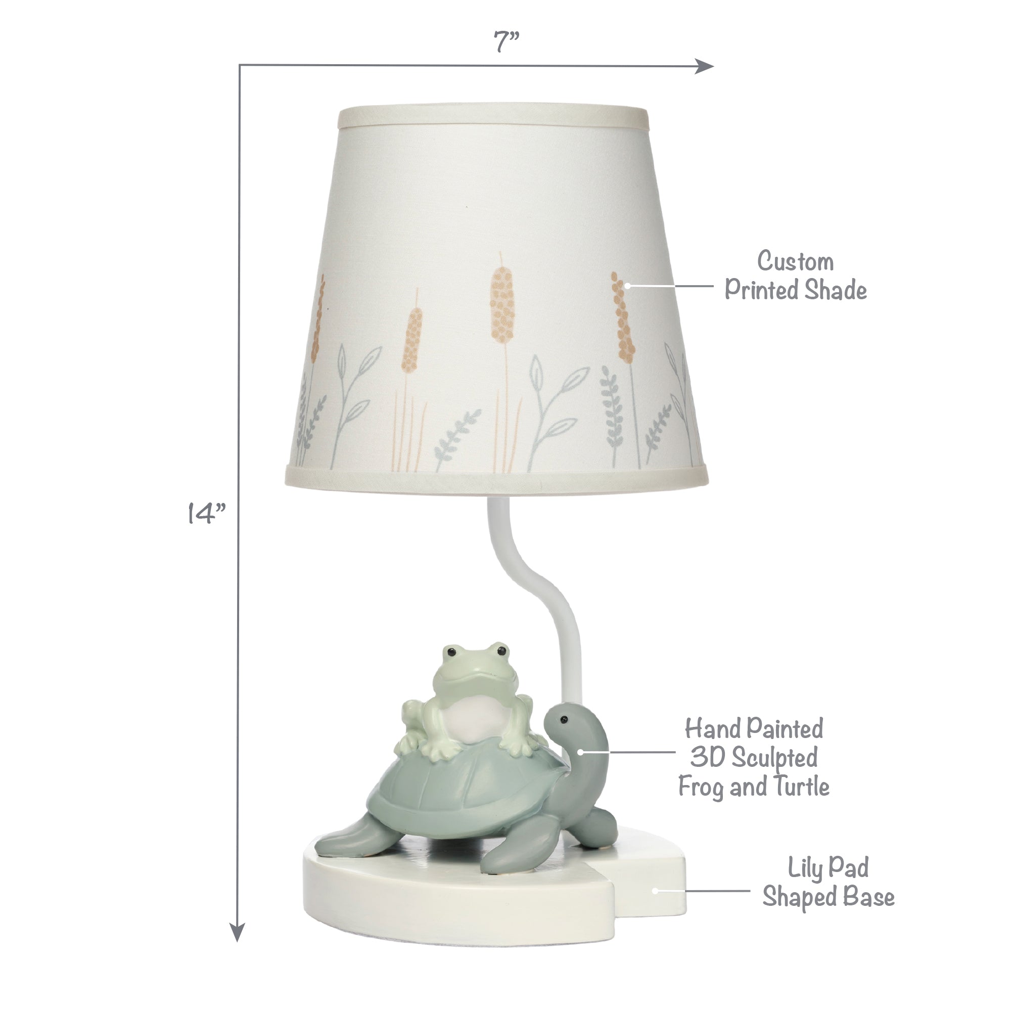Froggy & Friends Lamp with Shade