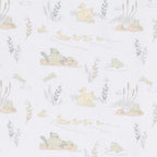 Froggy & Friends Cotton Fitted Crib Sheet