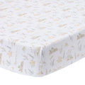 Froggy & Friends Cotton Fitted Crib Sheet