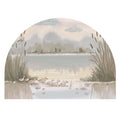 Little Ducklings Pond Wall Decal