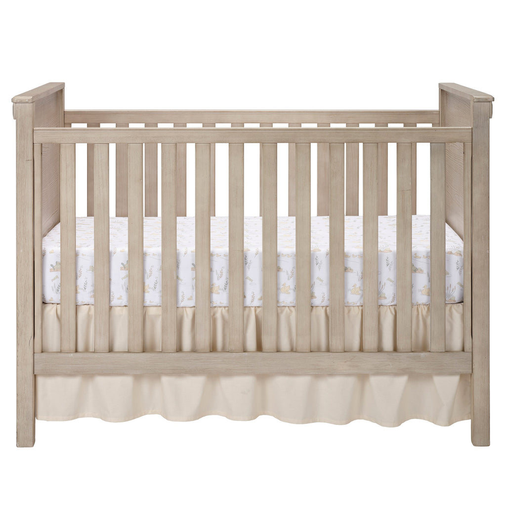 Froggy & Friends Cotton Fitted Crib Sheet
