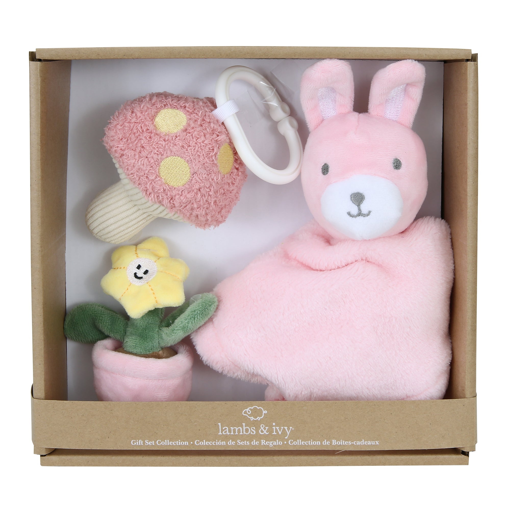 Garden Bunny 3-Piece Baby Gift Set