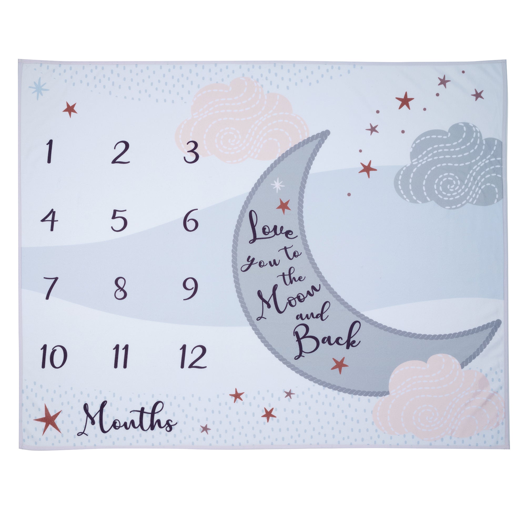 Goodnight Moon Milestone Baby Blanket