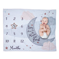 Goodnight Moon Milestone Baby Blanket