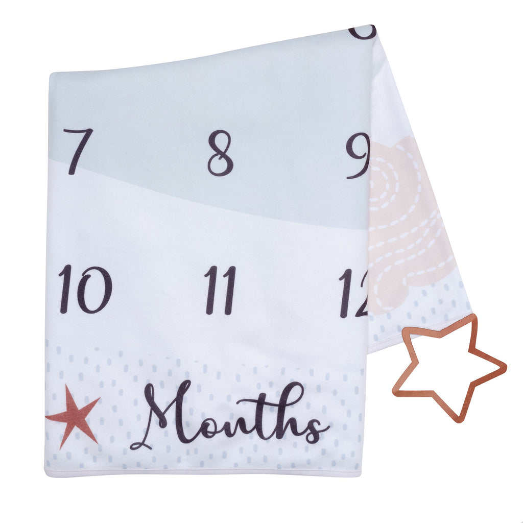 Goodnight Moon Milestone Baby Blanket