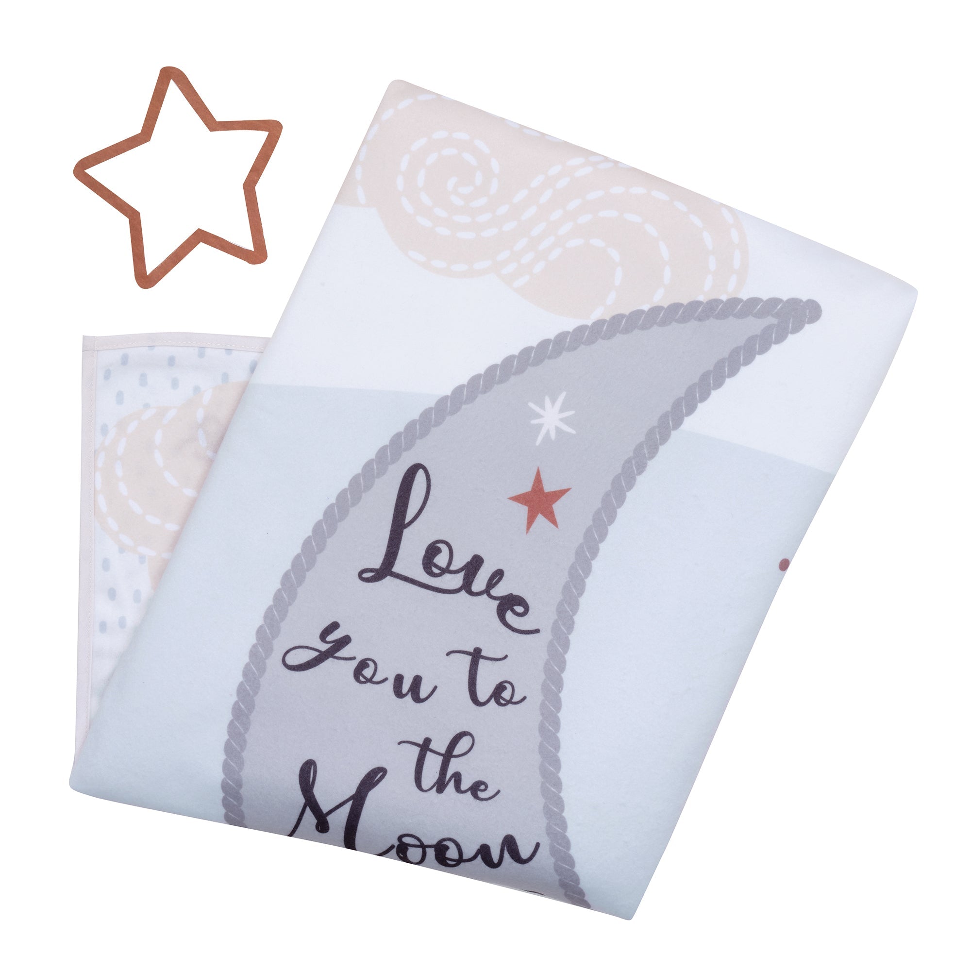 Goodnight Moon Milestone Baby Blanket