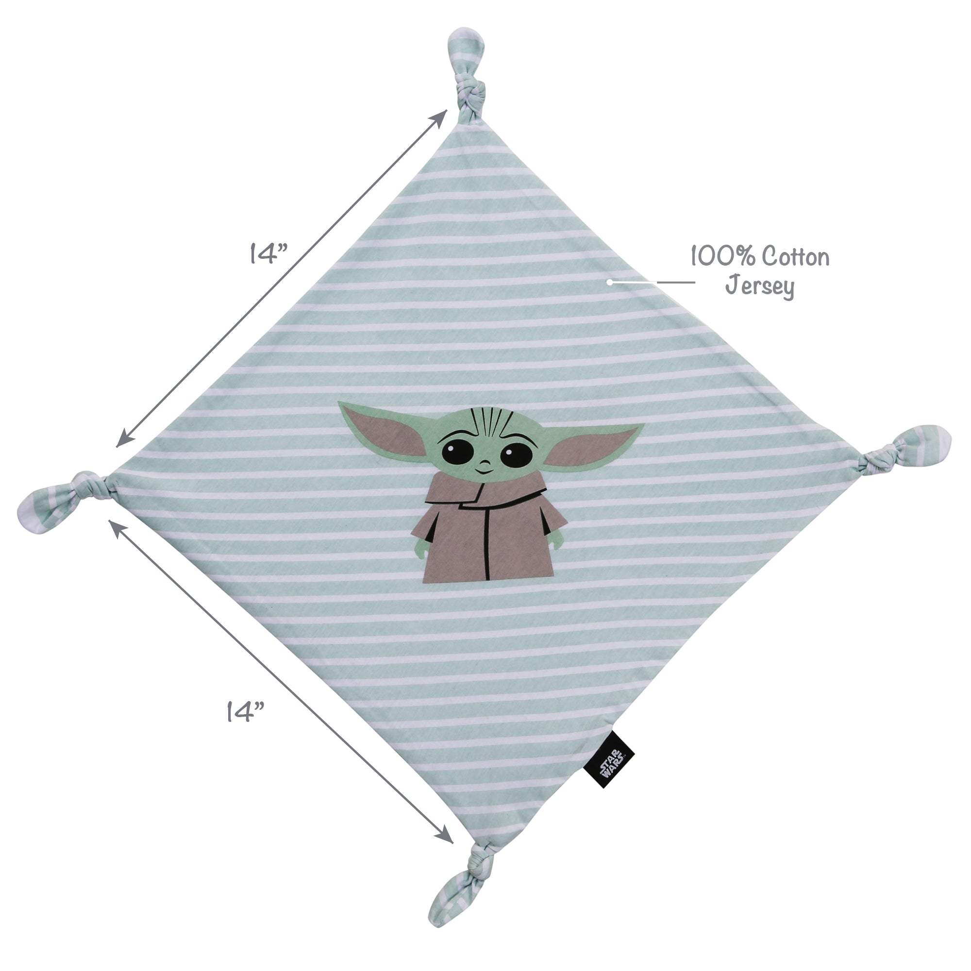 Star Wars Grogu Lovey Security Blanket