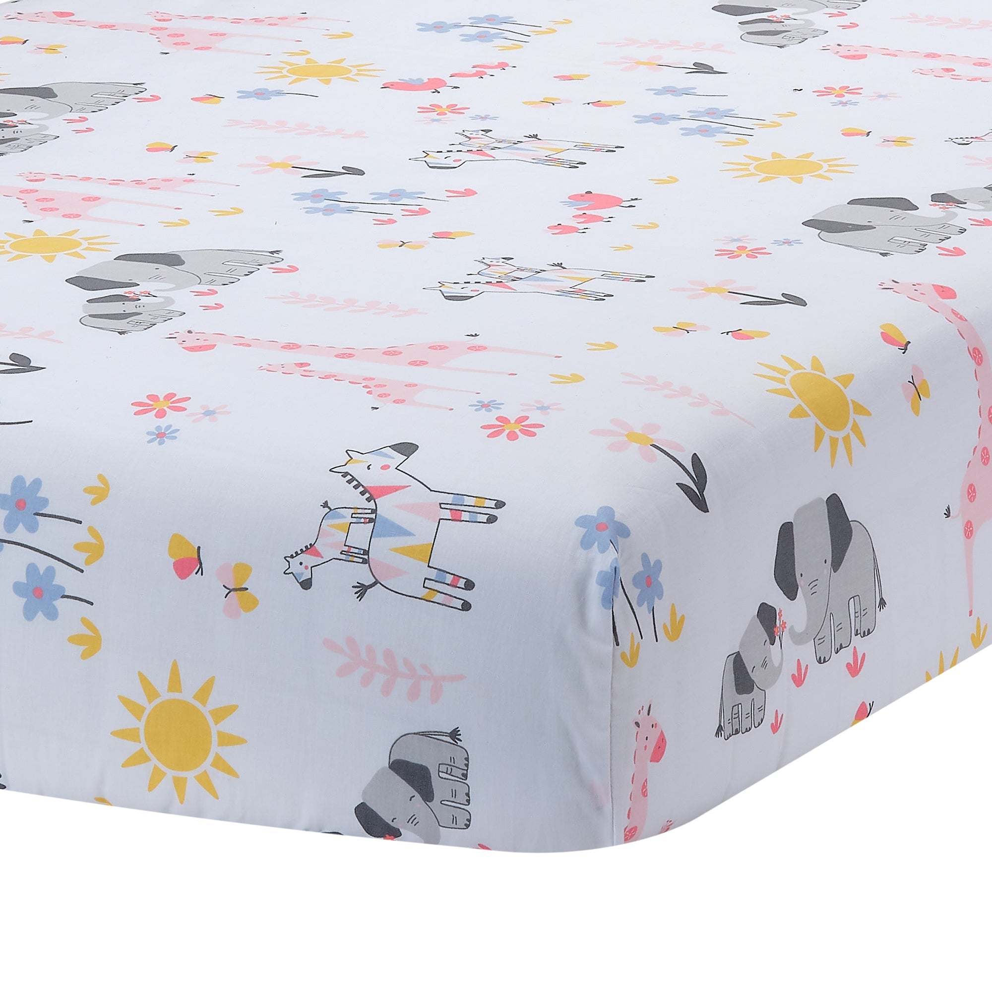 Jazzy Jungle 3-Piece Crib Bedding Set