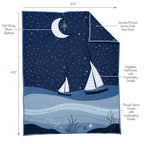 Little Skipper 3-Piece Crib Bedding Set