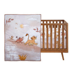 Lion King Safari 3-Piece Crib Bedding Set