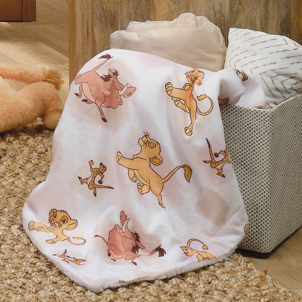 Lion King Safari Baby Blanket
