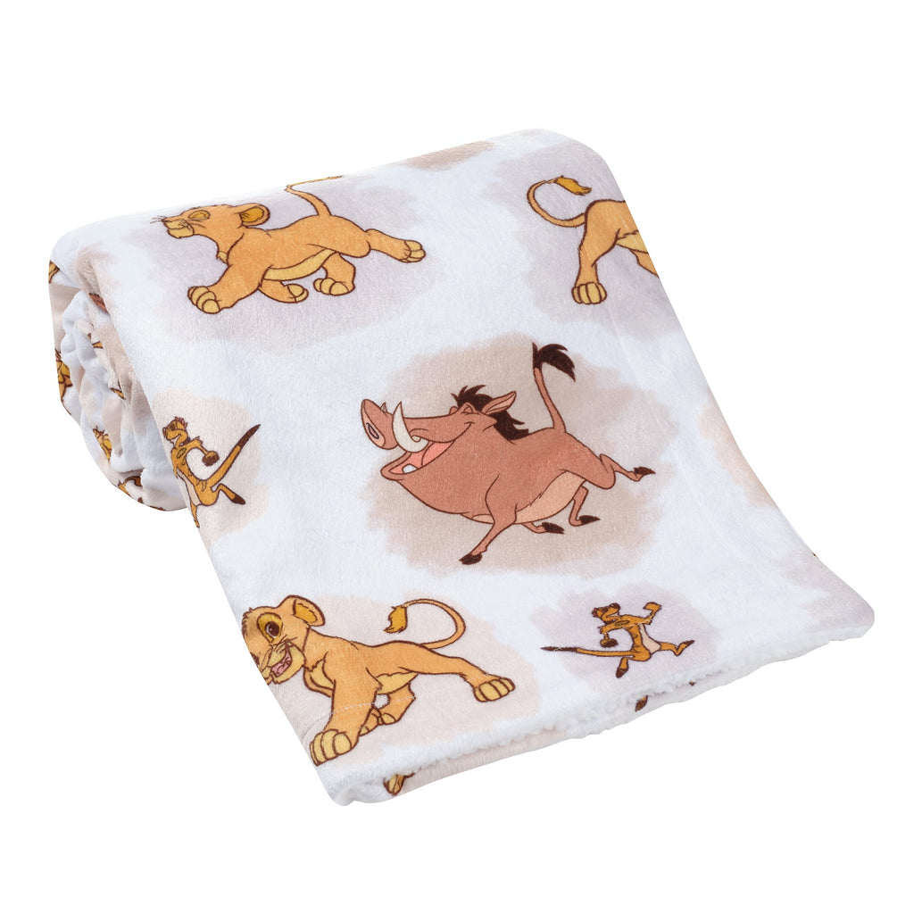 Lion King Safari Baby Blanket