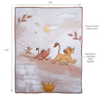 Lion King Safari 3-Piece Crib Bedding Set