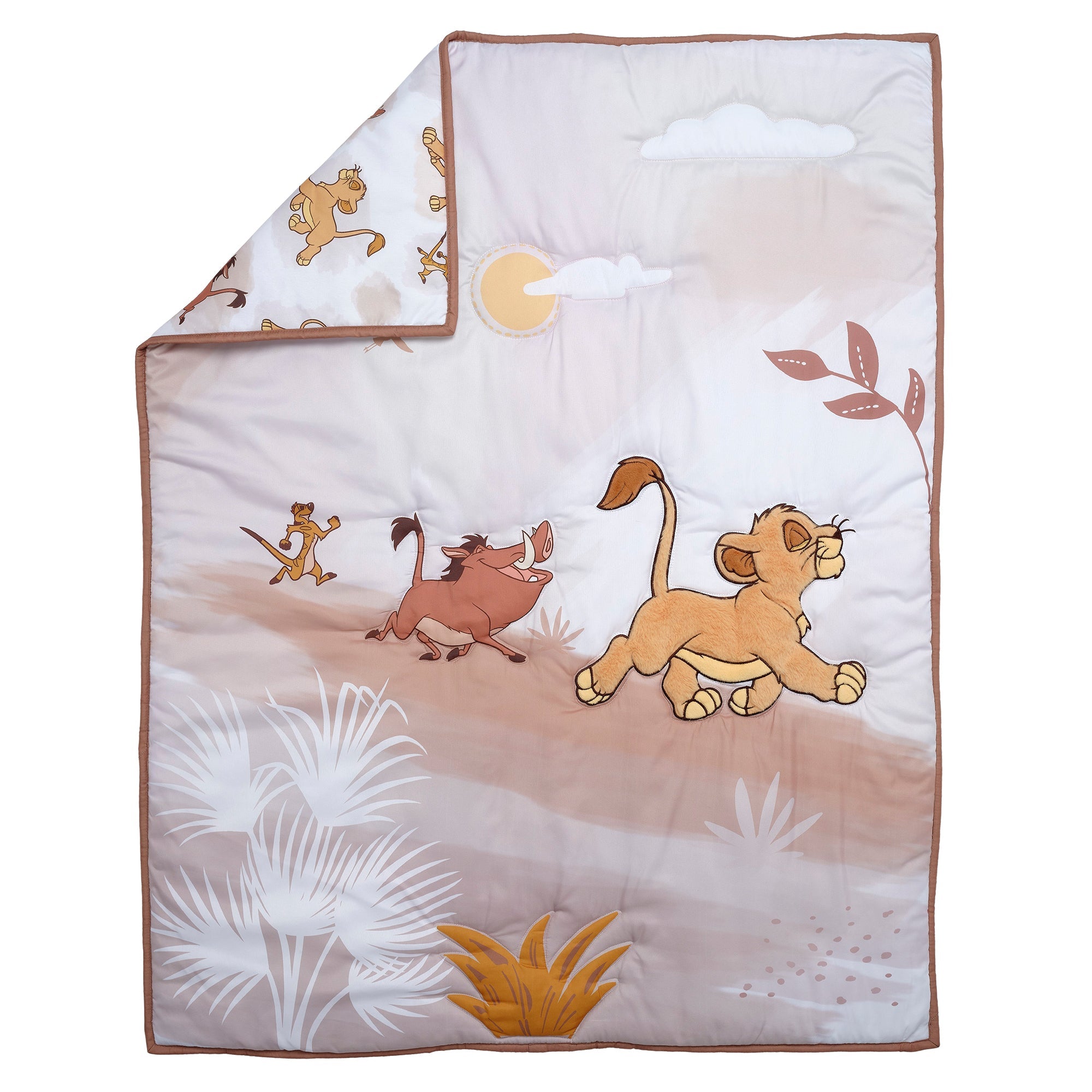 Lion King Safari 3-Piece Crib Bedding Set