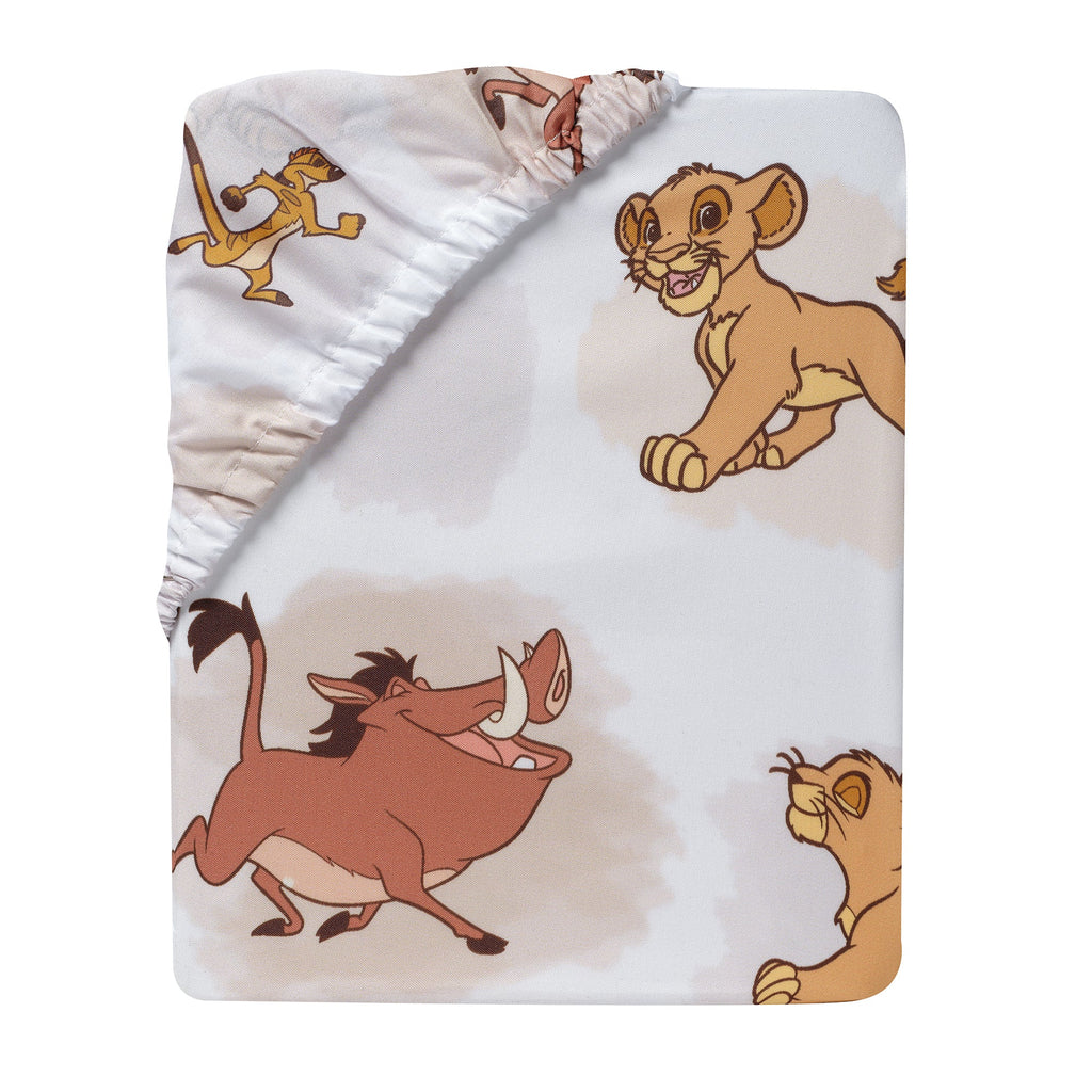 Lion King Safari Fitted Crib Sheet