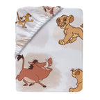 Lion King Safari Fitted Crib Sheet