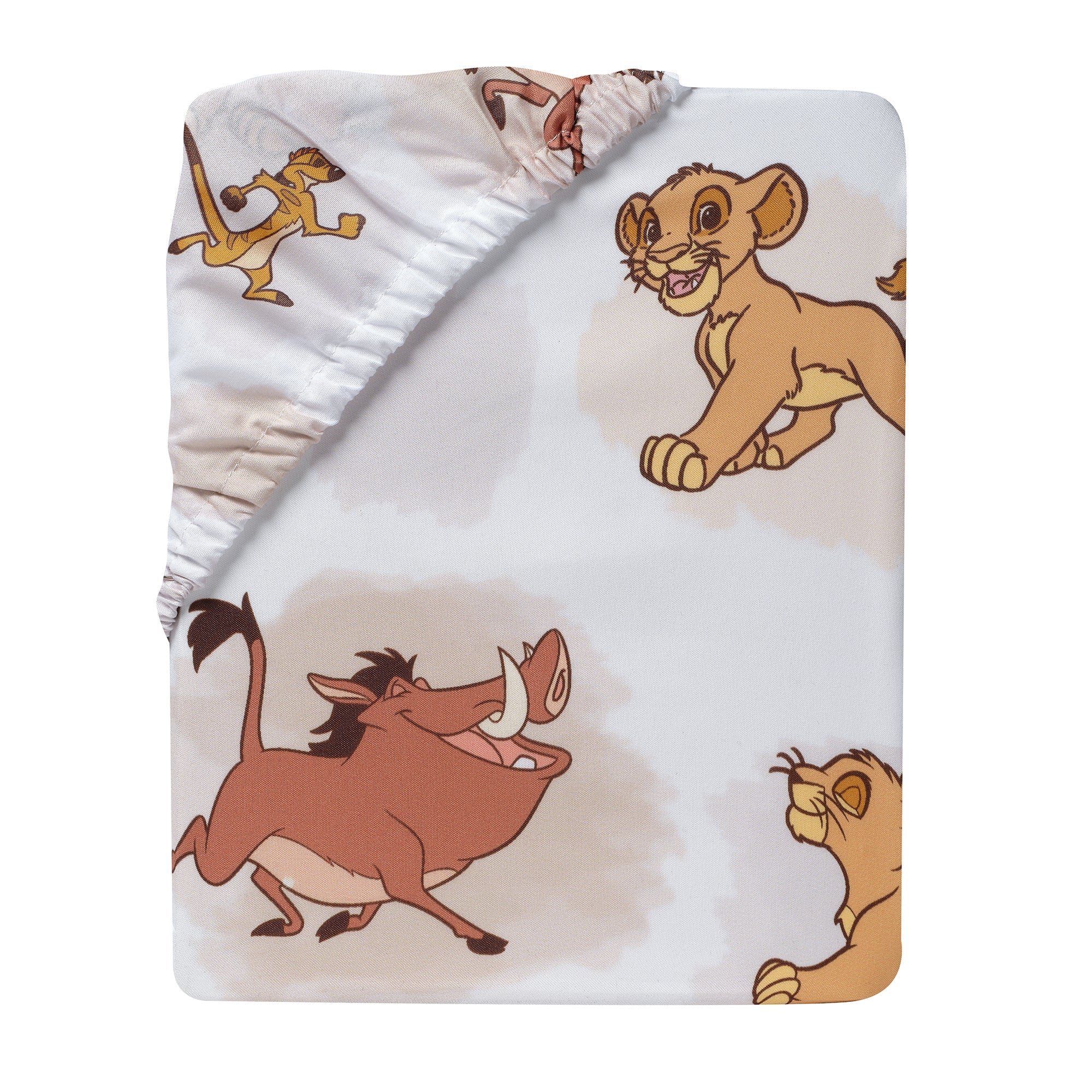 Lion King Safari Fitted Crib Sheet