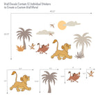 Lion King Safari Wall Decals