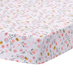 Little Garden Cotton Fitted Crib Sheet
