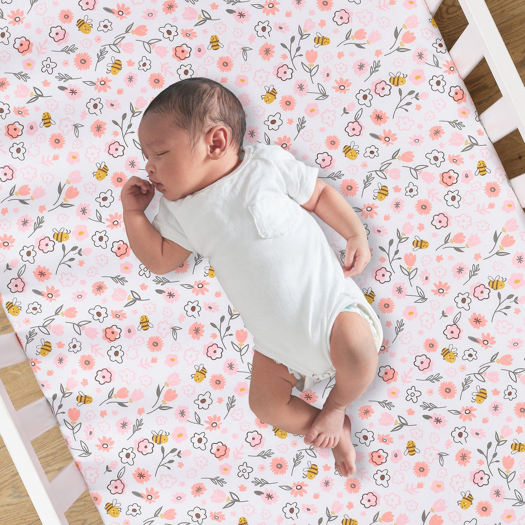 Little Garden 3-Piece Crib Bedding Set