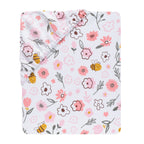 Little Garden Cotton Fitted Crib Sheet