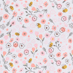 Little Garden Cotton Fitted Crib Sheet