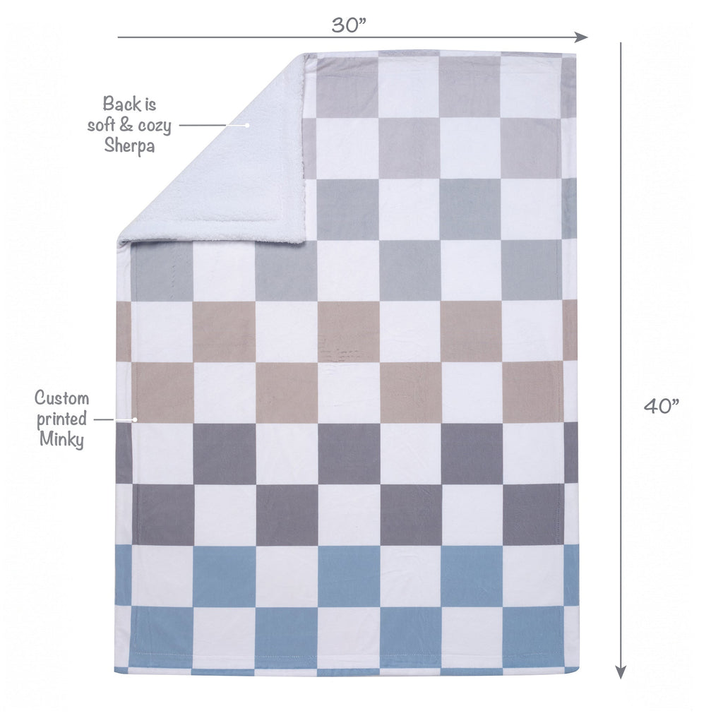 Little Racer 3-Piece Crib Bedding Set
