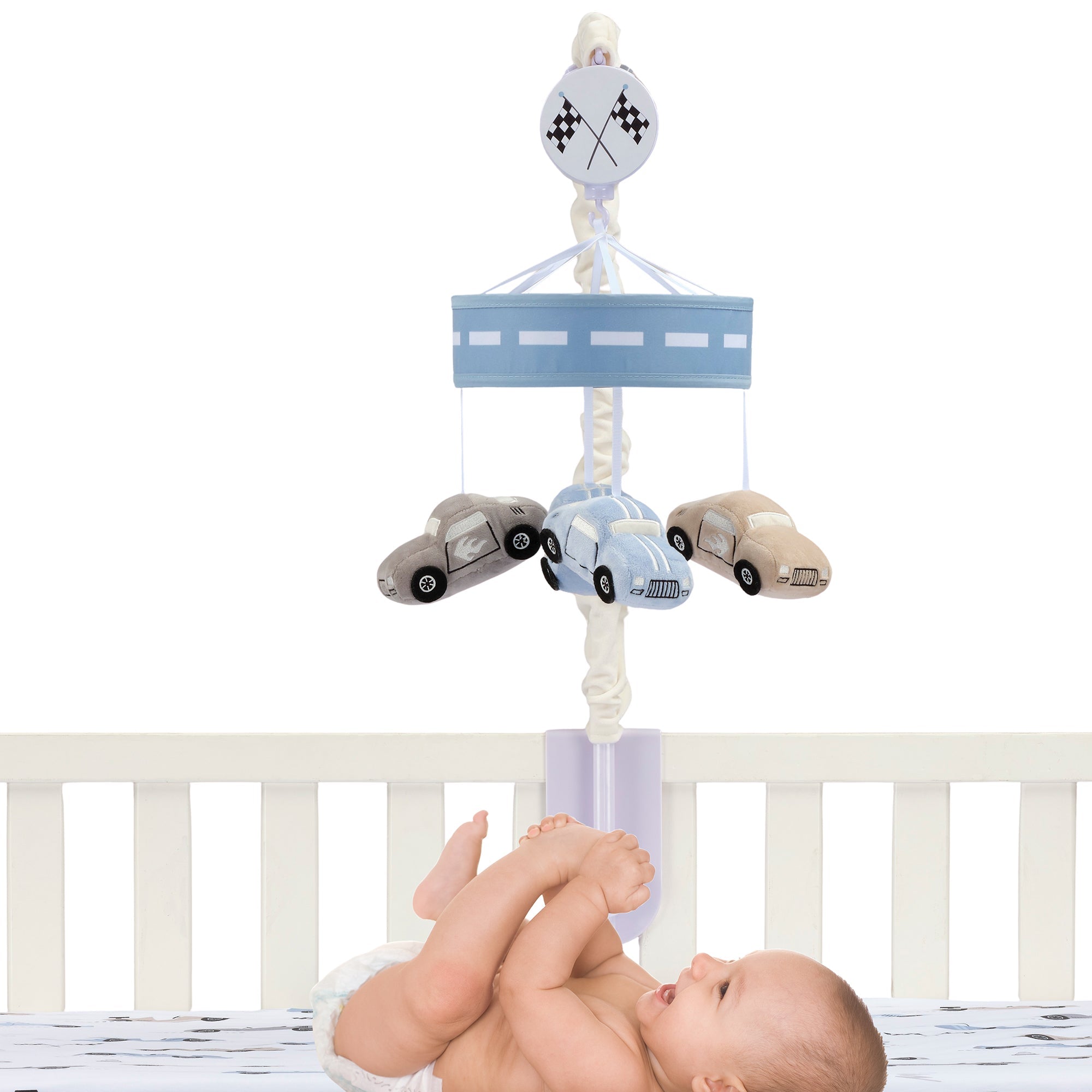 Little Racer Musical Baby Crib Mobile