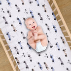Little Racer Cotton Fitted Crib Sheet
