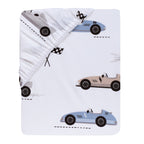 Little Racer Cotton Fitted Crib Sheet