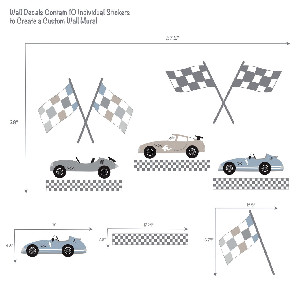 Little Racer Wall Decals
