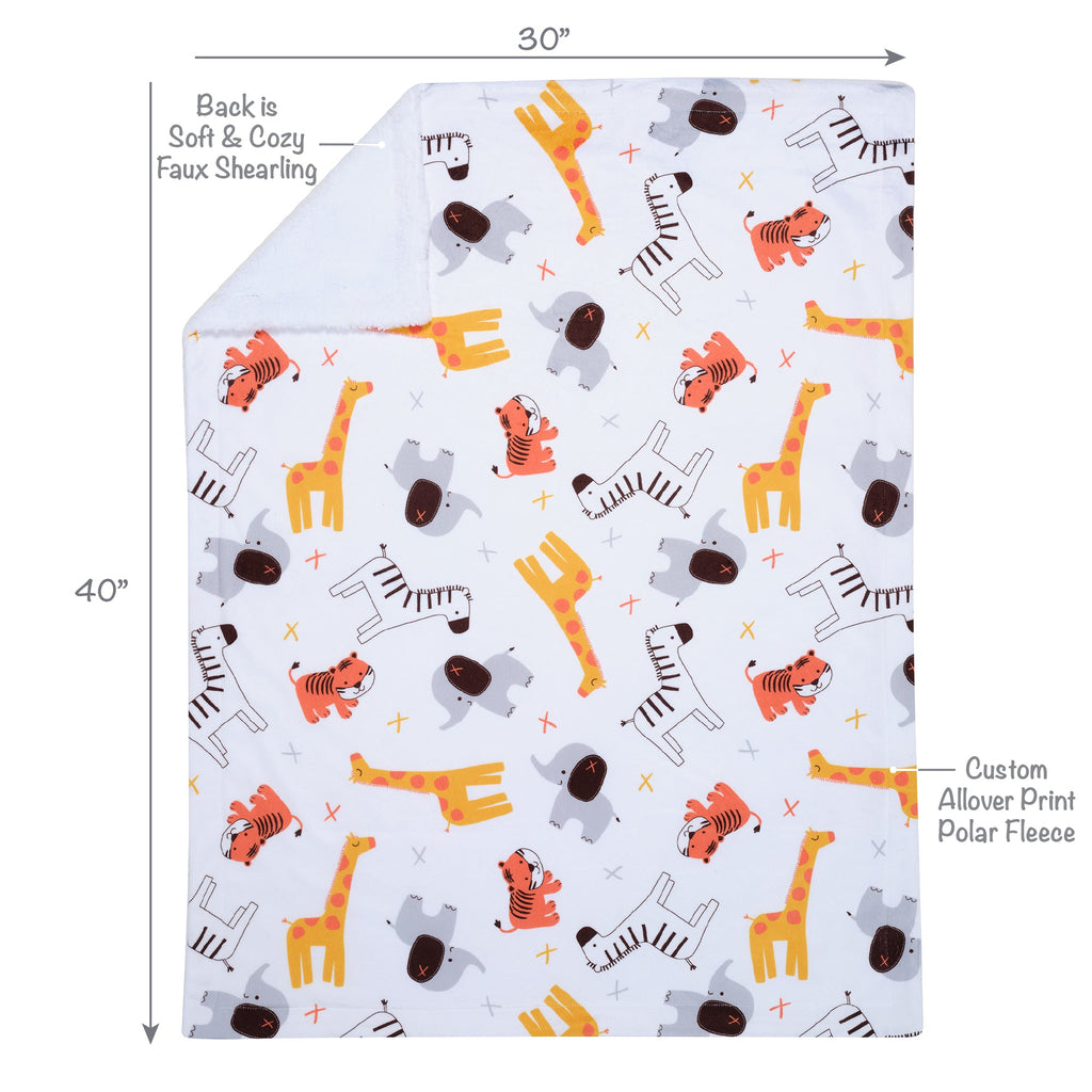 Lollipop Jungle Baby Blanket