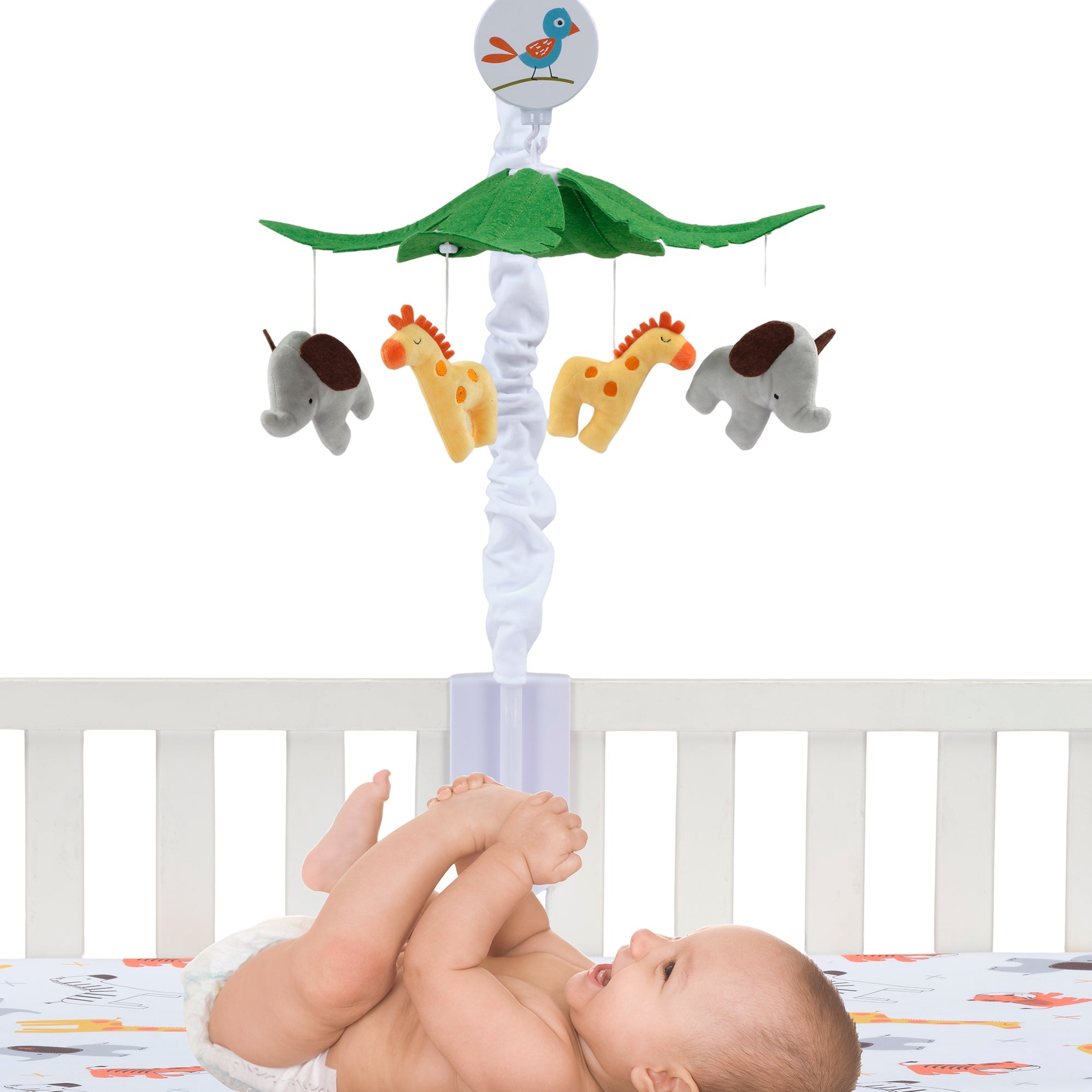 Lollipop Jungle Musical Baby Crib Mobile
