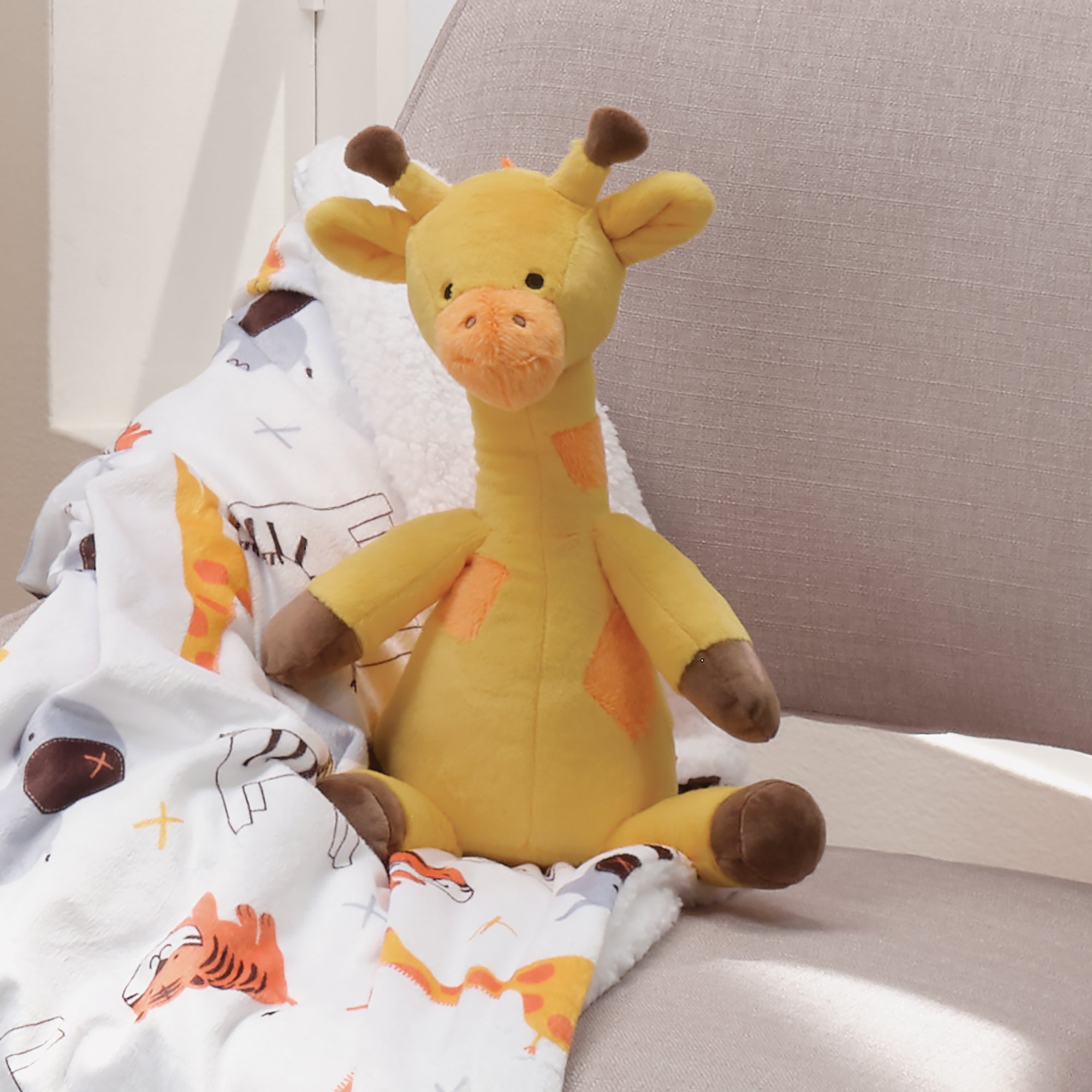Lollipop Jungle Plush Giraffe - Butterscotch