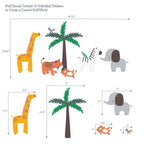 Lollipop Jungle Wall Decals