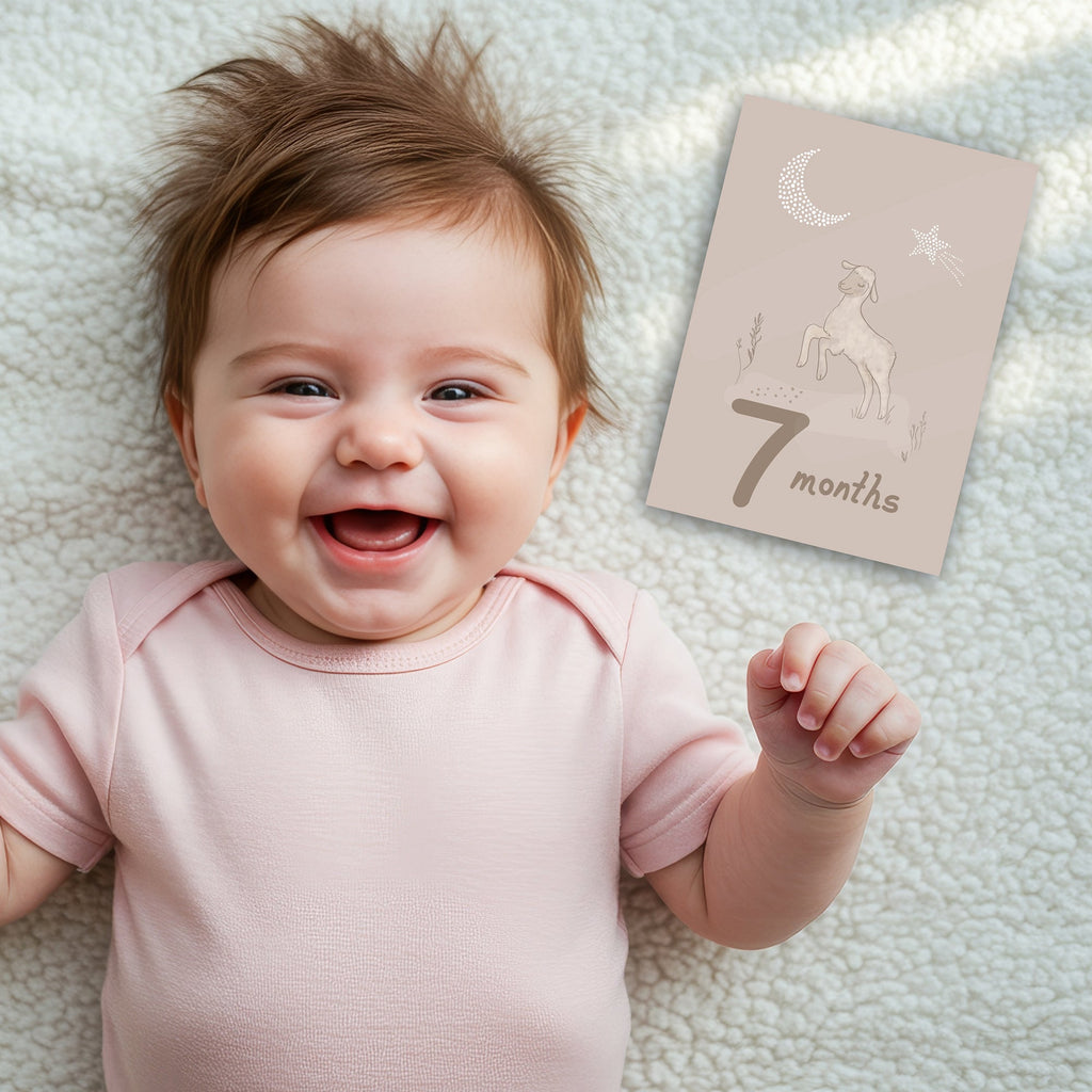 Baby Keepsake Milestone Cards
