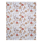 Mushroom Meadow Baby Blanket