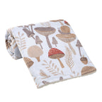 Mushroom Meadow Baby Blanket