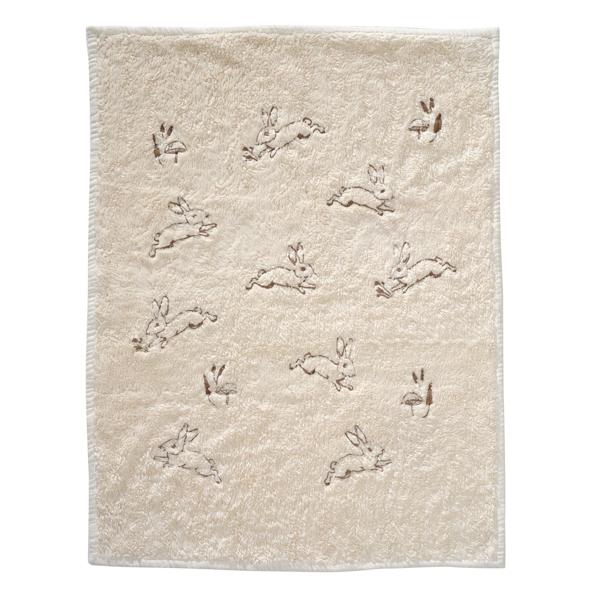 Signature Organic Bunny Coverlet Baby Blanket
