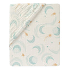 Signature Organic Cotton Celestial Fitted Crib Sheet