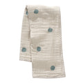 Signature Organic Embroidered Dot Crib Coverlet