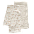 Signature Organic Lamb/Floral Swaddle Blankets