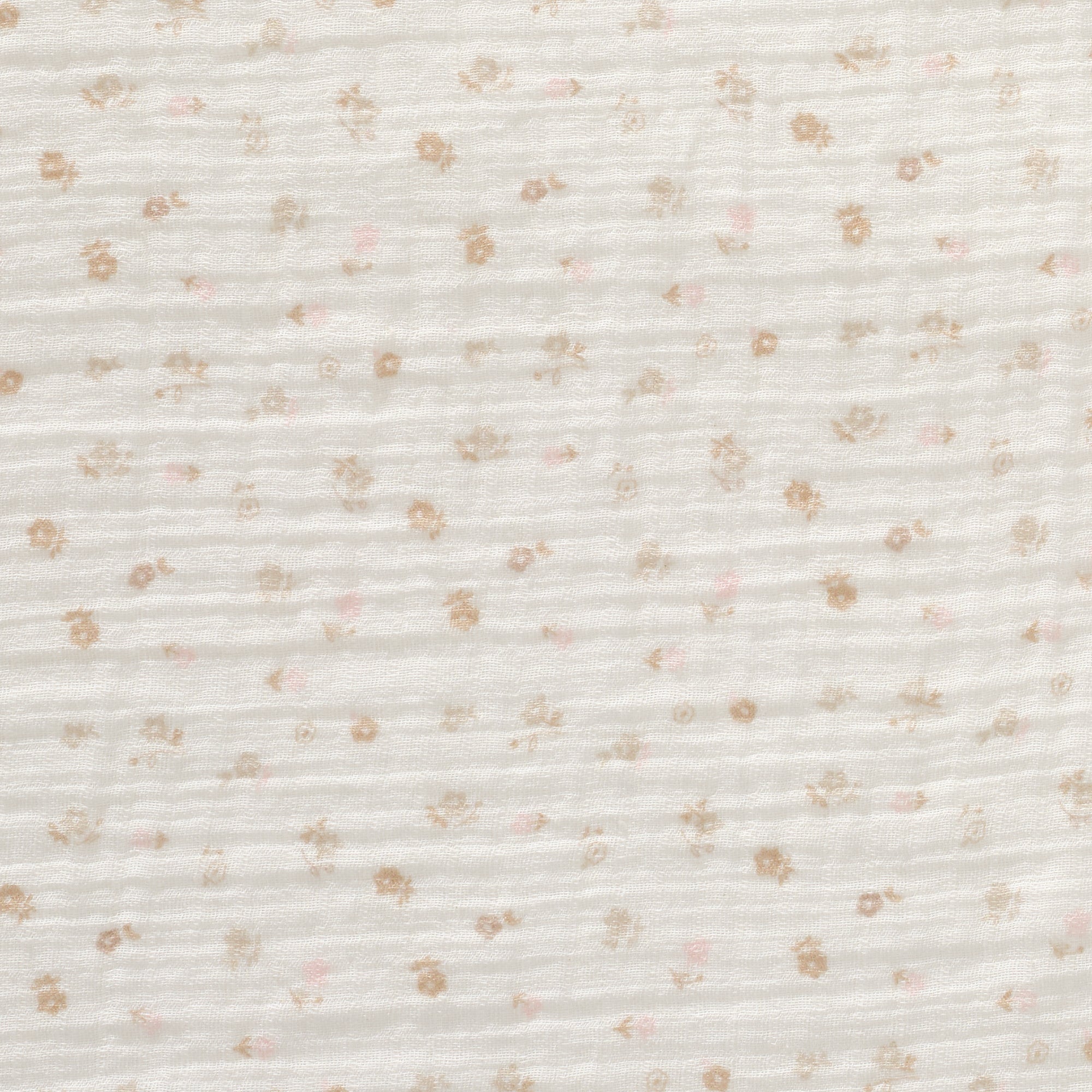 Signature Organic Cotton Floral Fitted Crib Sheet