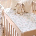 Signature Organic Cotton Meadow Fitted Crib Sheet