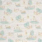 Signature Organic Cotton Meadow Fitted Crib Sheet