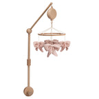 2-n-1 Organic Bow Musical Baby Crib Mobile