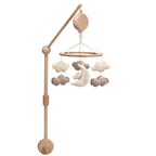 2-n-1 Organic Celestial Musical Baby Crib Mobile