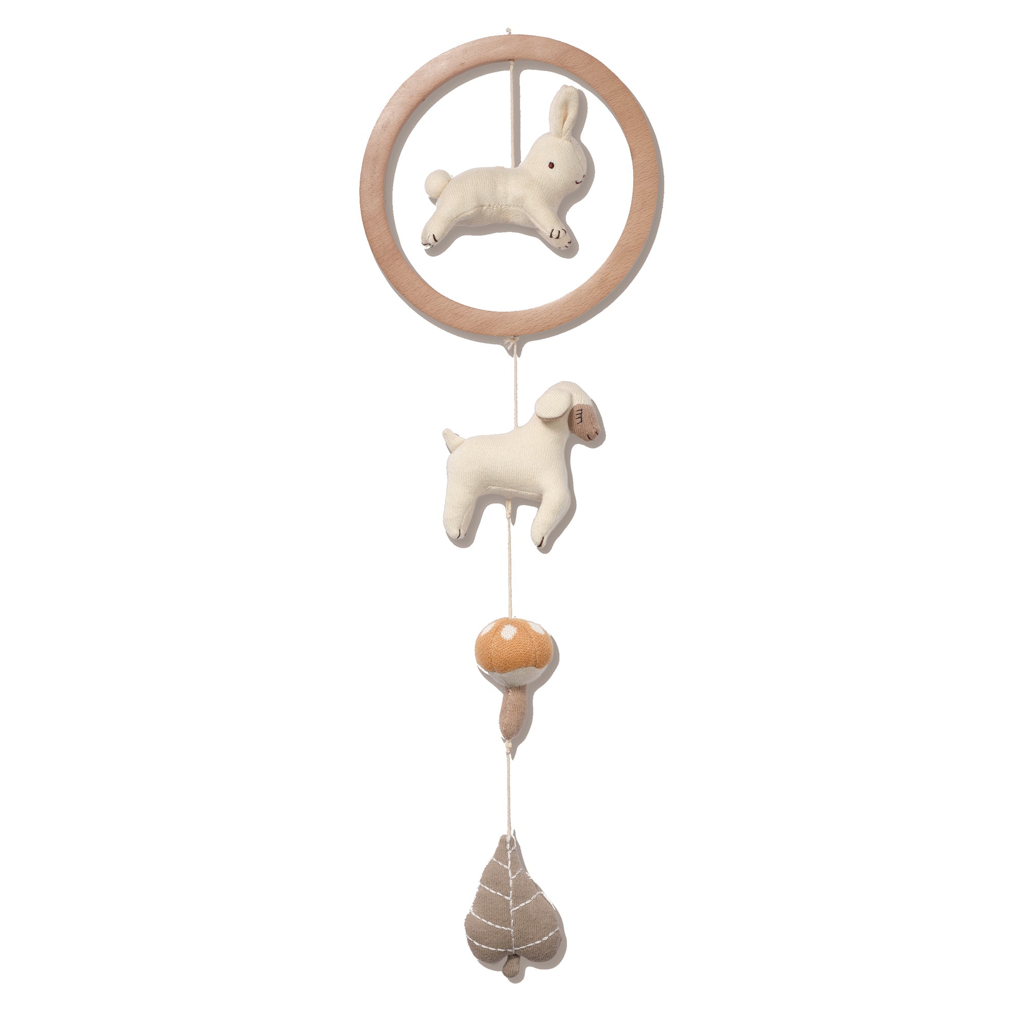 2-n-1 Organic Meadow Musical Baby Crib Mobile
