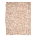 Signature Organic Pink Brush Stroke Coverlet